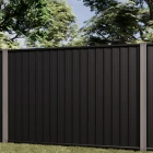 Black Panel 1.8 Traditional Plain grey post