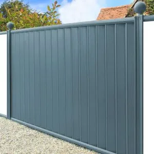 ColourFence Traditional Blue Plain 10