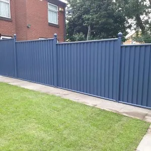 ColourFence-Traditional-Blue-Plain 5