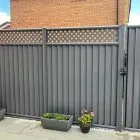 ColourFence Traditional Grey Trellis 2